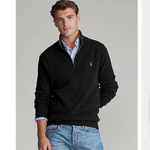 Polo Ralph Lauren Other - Polo quarter zip navy with Brown University logo